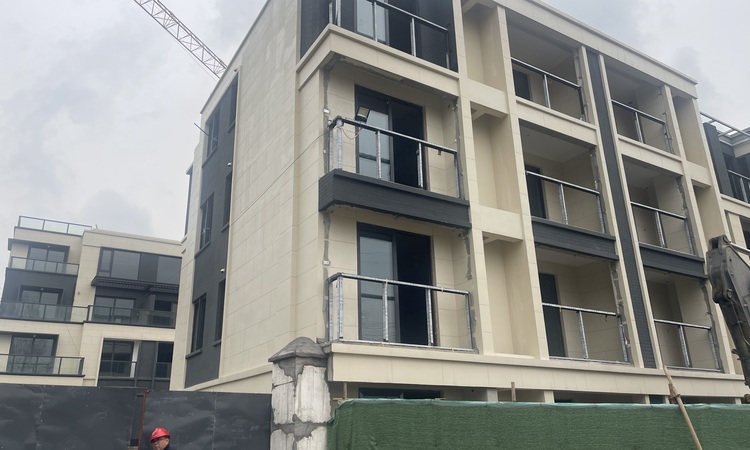 朗诗溪涧雅庐施工进度图