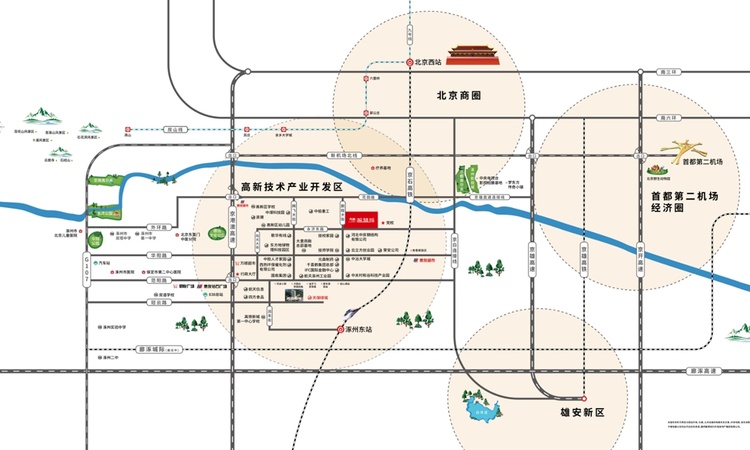 天保智慧城交通图