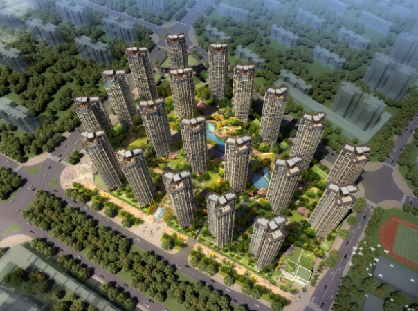 天才兴业城效果图