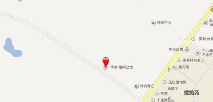华泰·梧桐公馆交通图
