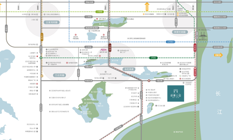 德信江宸交通图