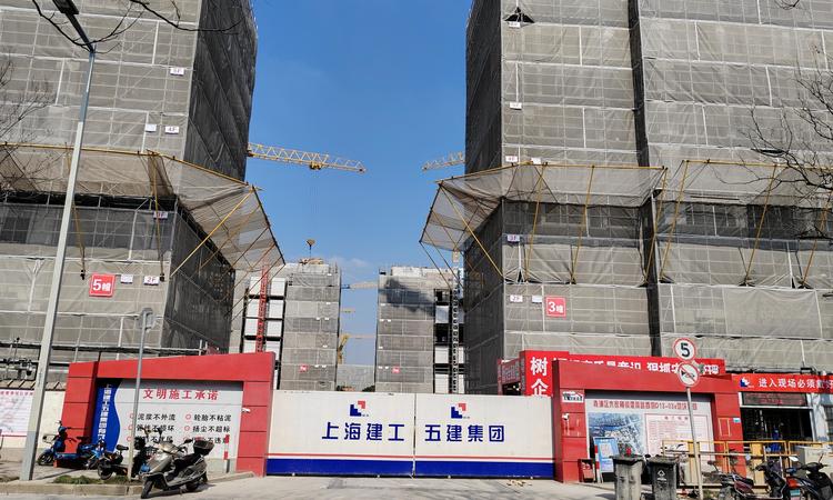 同润朱韵澜庭施工进度图