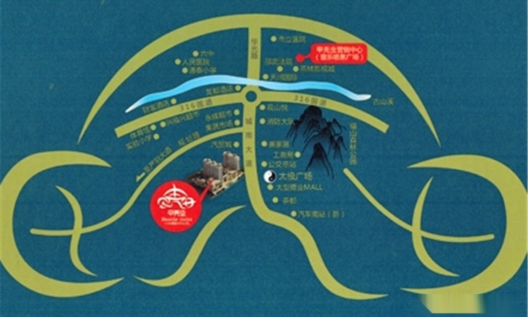 甲壳虫交通图