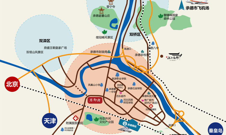 君御府·宽院交通图