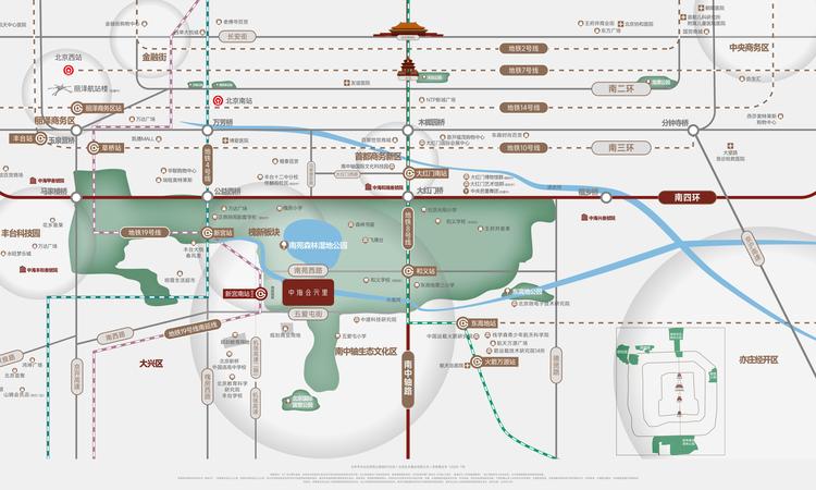 中海·公元里交通图