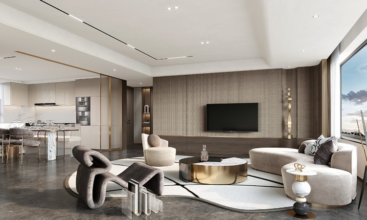 中海阅麓山样板间