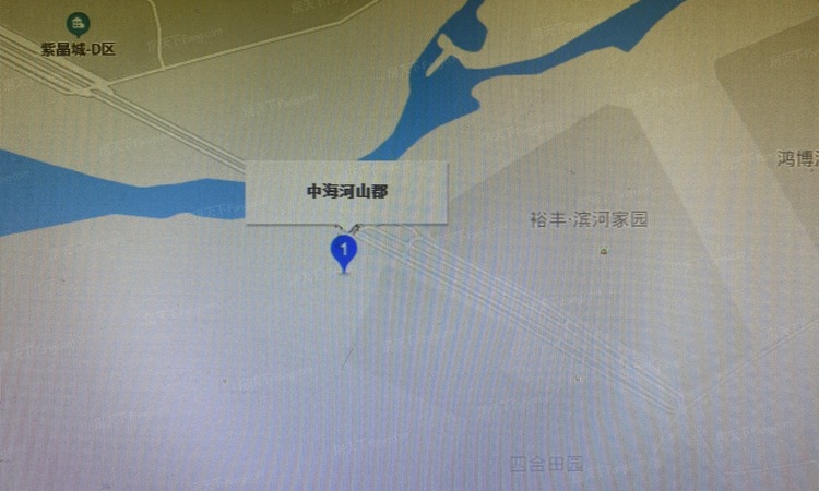 中海河山郡交通图