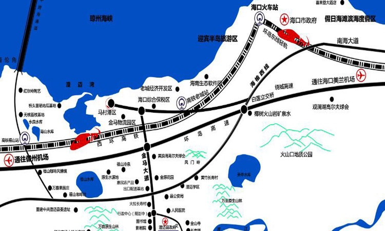 翔奥公馆交通图