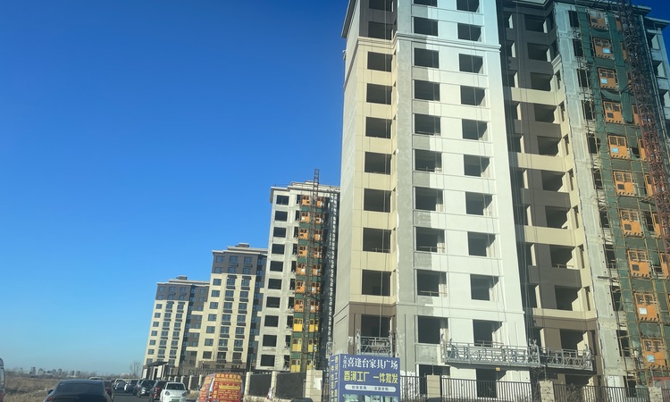 新城珑悦施工进度图