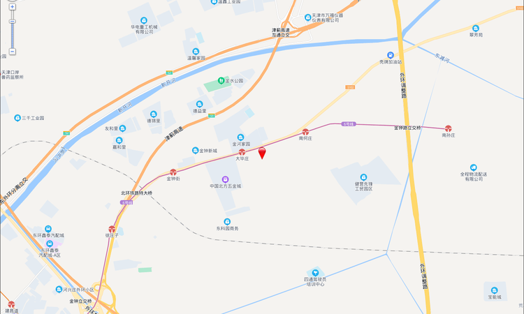 中国铁建·花语尚东交通图