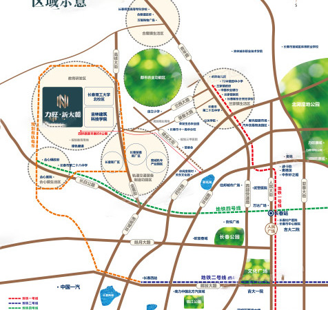 力旺新大麓交通图