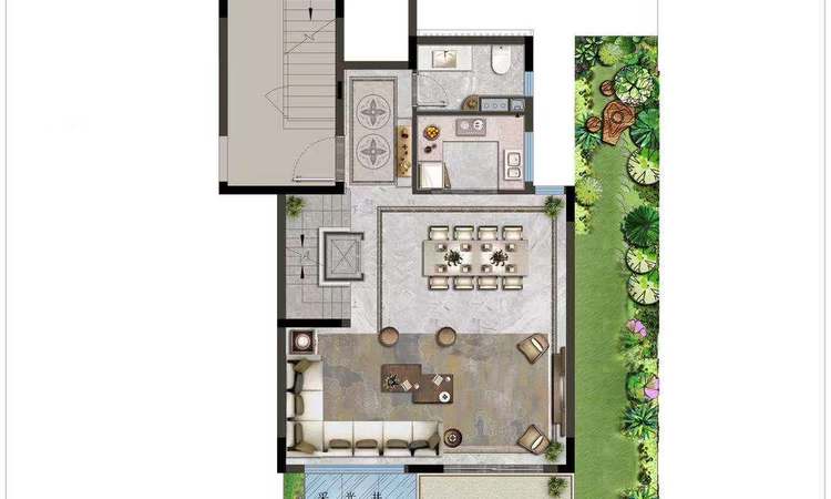 美的西径晓风楼层平面图