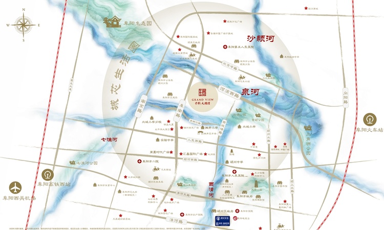 保利大国璟交通图