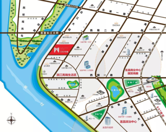 三江至禧交通图