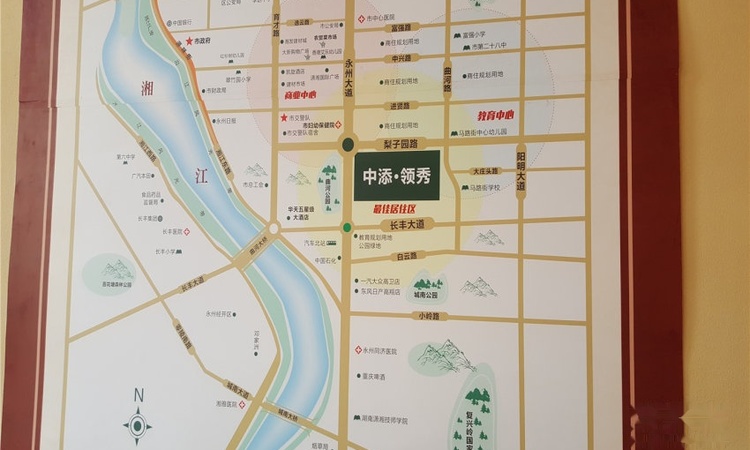 中添·领秀实景图