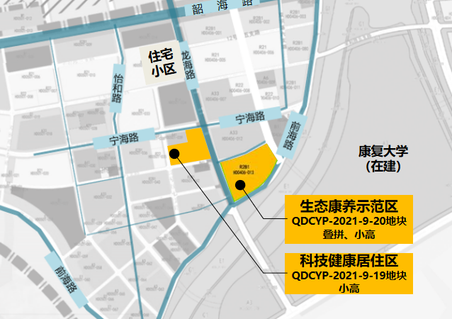 中铁建·青岛WELL健康城1.1期  交通图