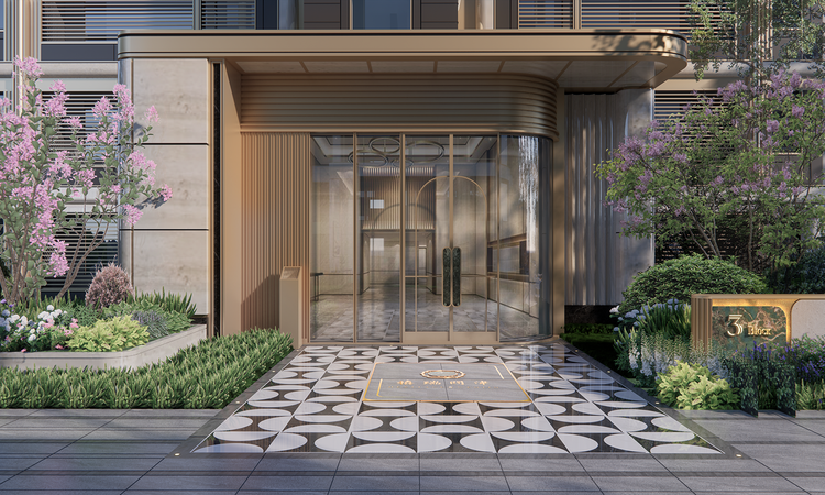 首创禧瑞问津效果图