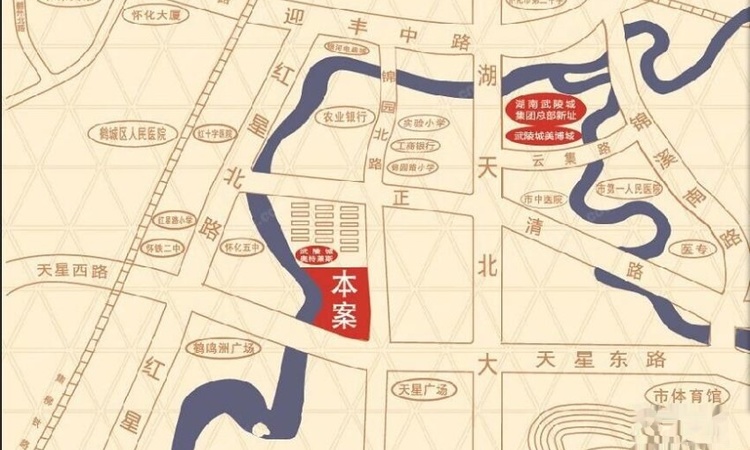 湖天一色天星阁实景图