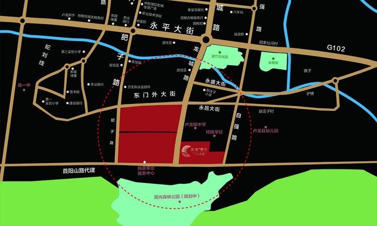 未来的星光交通图