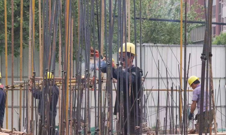 中工·小院青城施工进度图