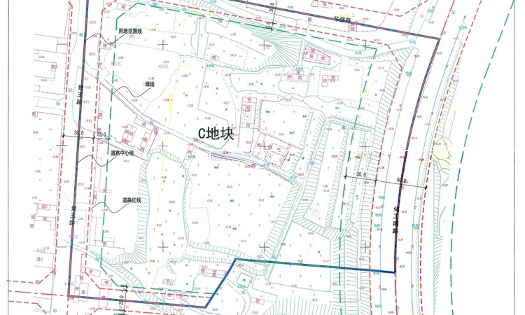 芝罘万科城交通图