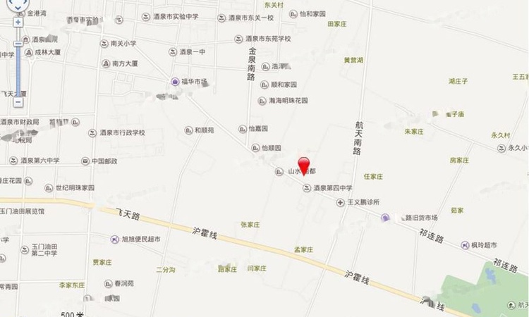 飞天苑周边配套图