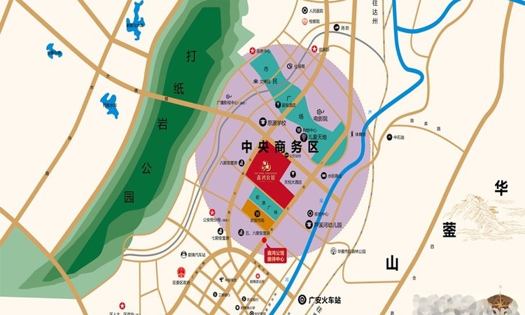 地址                                  前锋 广安市前锋区广前大道