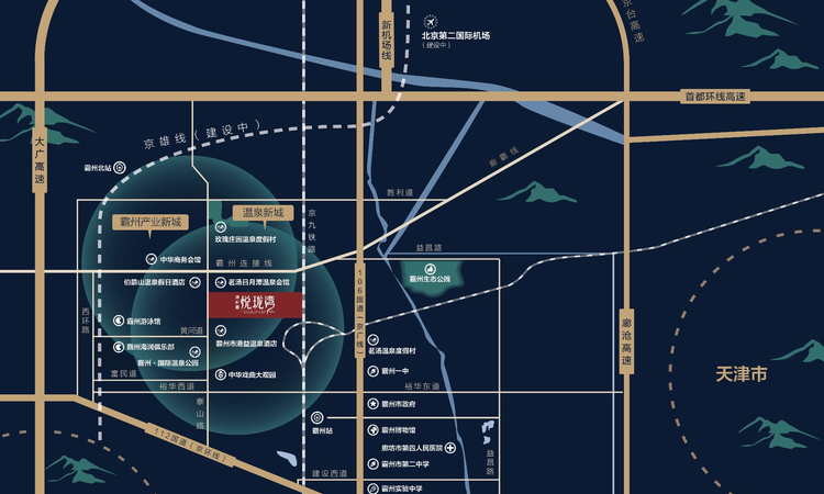 海伦堡悦珑湾交通图
