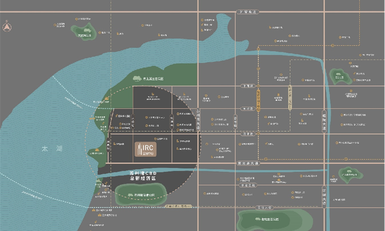 金瑞中心交通图