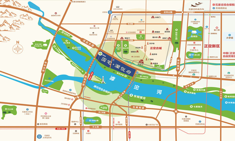 国宅澜悦府交通图