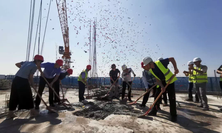 万豪中心实景图