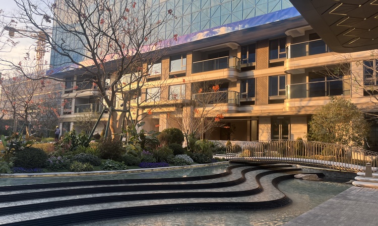 国贸海屿佘山实景图