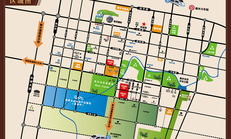 泰华·丽景福苑尚园交通图