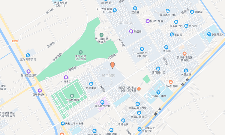 通新润府交通图