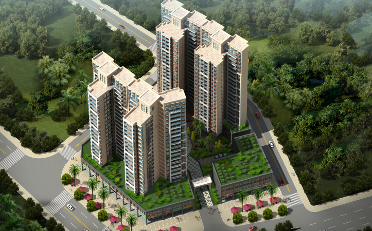 河源翰林苑效果图