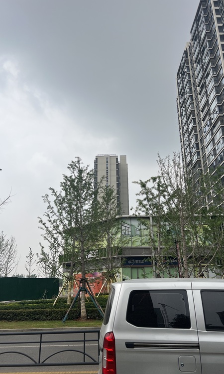 绿都中央公园二期施工进度图