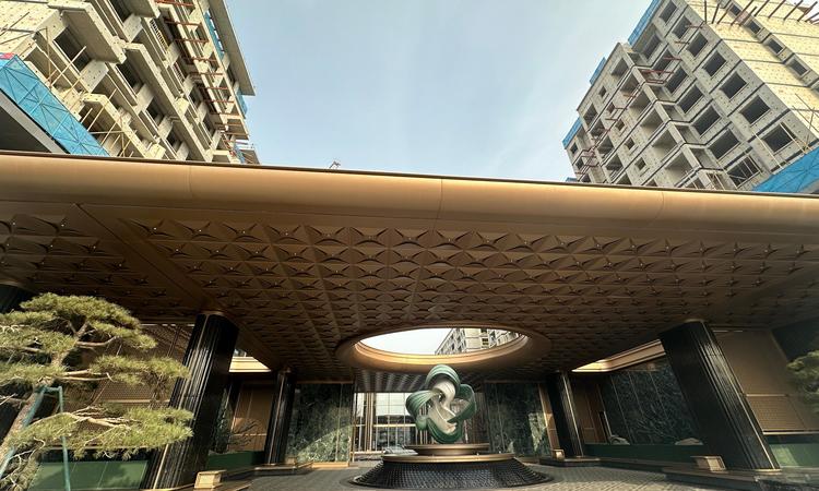 绿城·桂月雲翠实景图