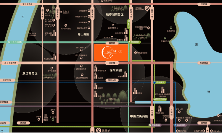 保利云上交通图