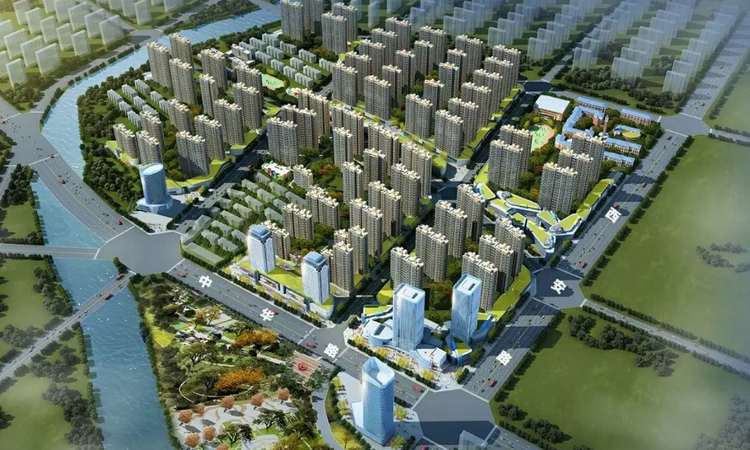 润泽中心之城效果图