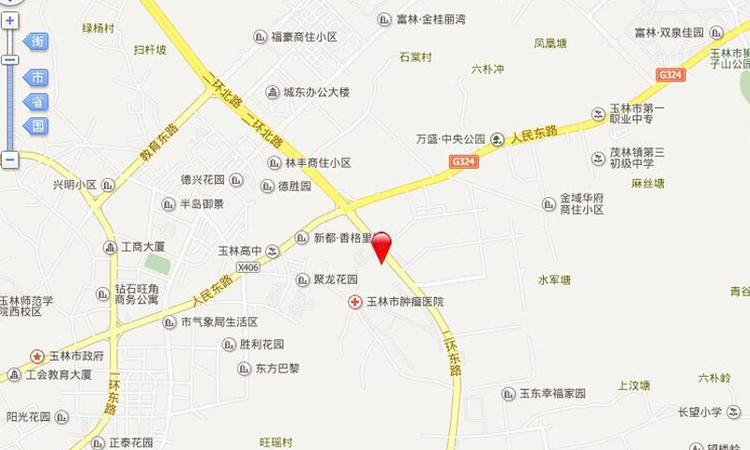 永利幸福广场交通图