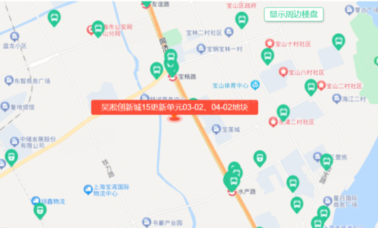 吴淞道1号交通图