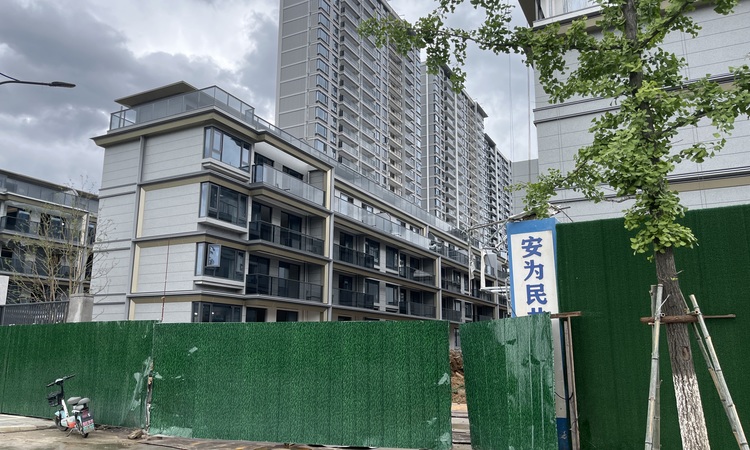 德信赋富春云庄施工进度图