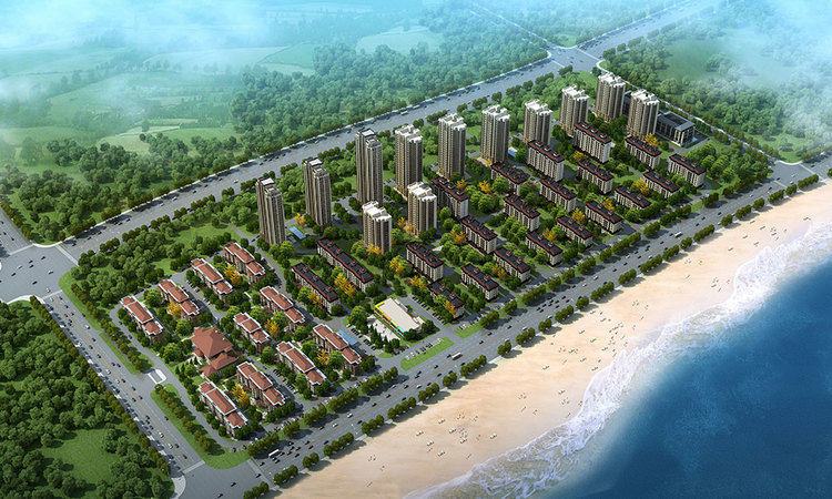 中交上东湾效果图