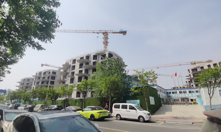 铁建投城发·松苑施工进度图