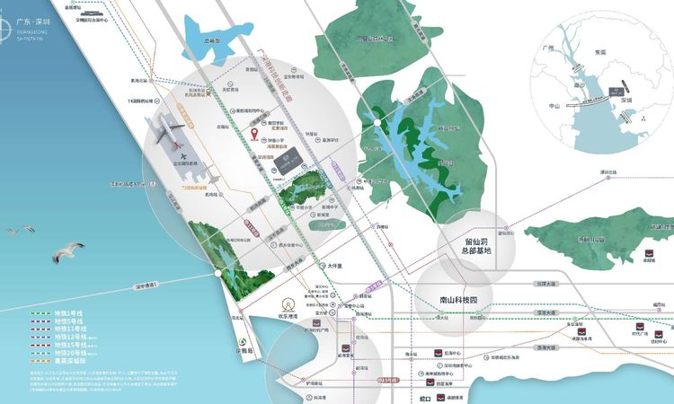 卓越闽泰云奕府交通图