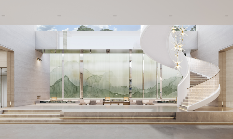 中建山水雅境效果图