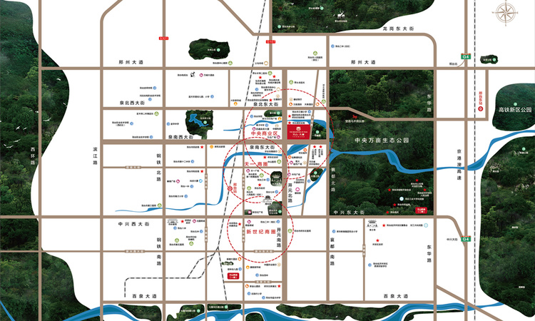 邢台天山九峯交通图