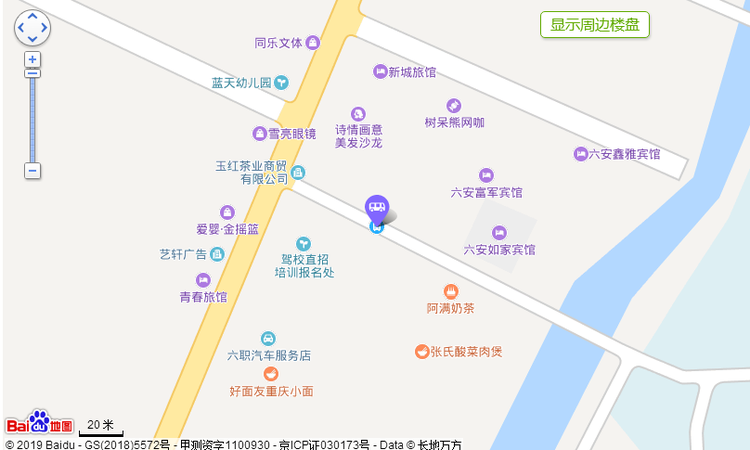佳源华府交通图