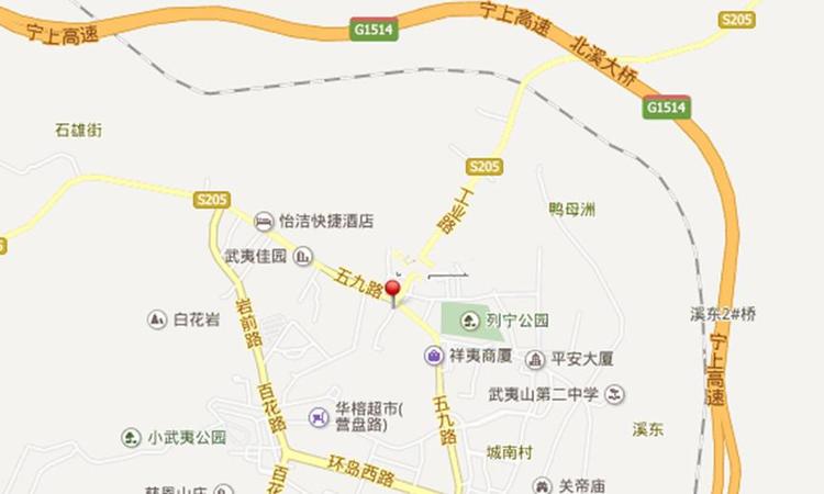 武夷山万兆国际交通图