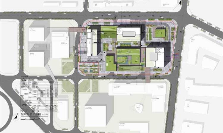 中粮·福田大悦广场楼层平面图